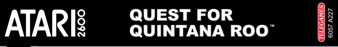 Quest for Quintana Roo logo for Atari 2600